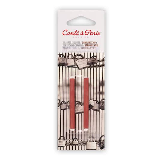 Conté à Paris™ Sanguine 18th Century 2451 Sketching Crayons, 2ct.